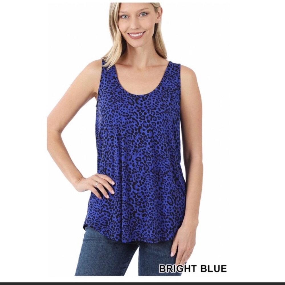 Super Soft Cheeta Print Tank Top